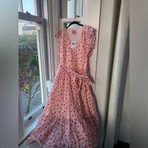 Kate Spade pink floral dress size 2, NWT new with tags